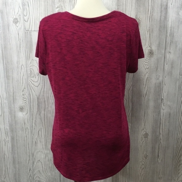 APT. 9 Wake Shine Wine V-neck Top - Picture 5 of 7